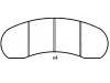 剎車片 Brake Pad Set:190429
