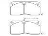 剎車片 Brake Pad Set:06902964-0